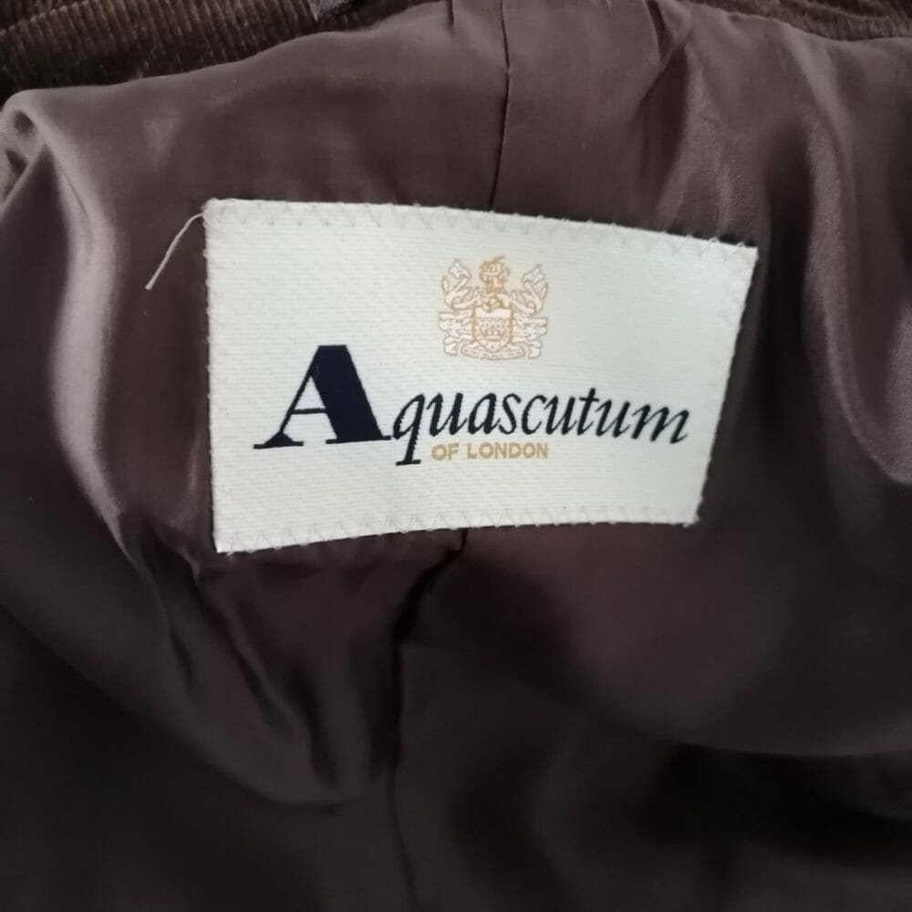 Aquascutum tailleur vintage marrone - immagine 7