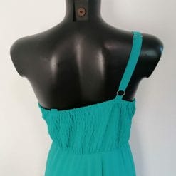 vestito monospalla handmade lungo