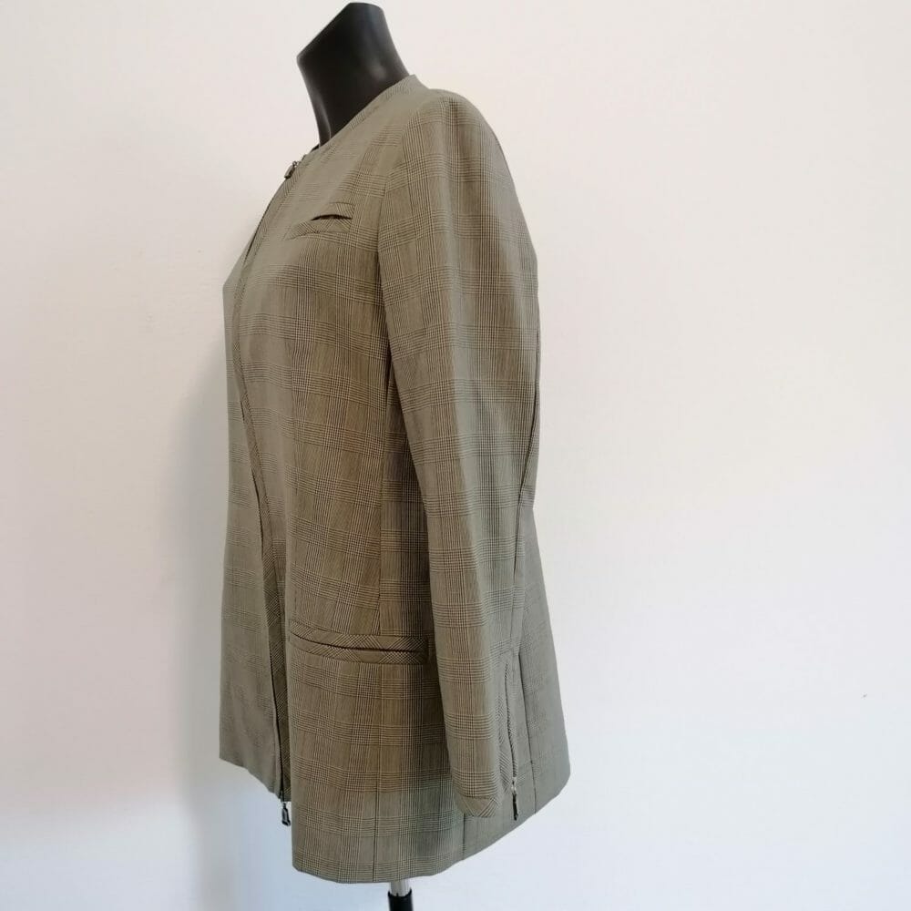 Gianfranco Ferrè blazer dritto con zip - immagine 5