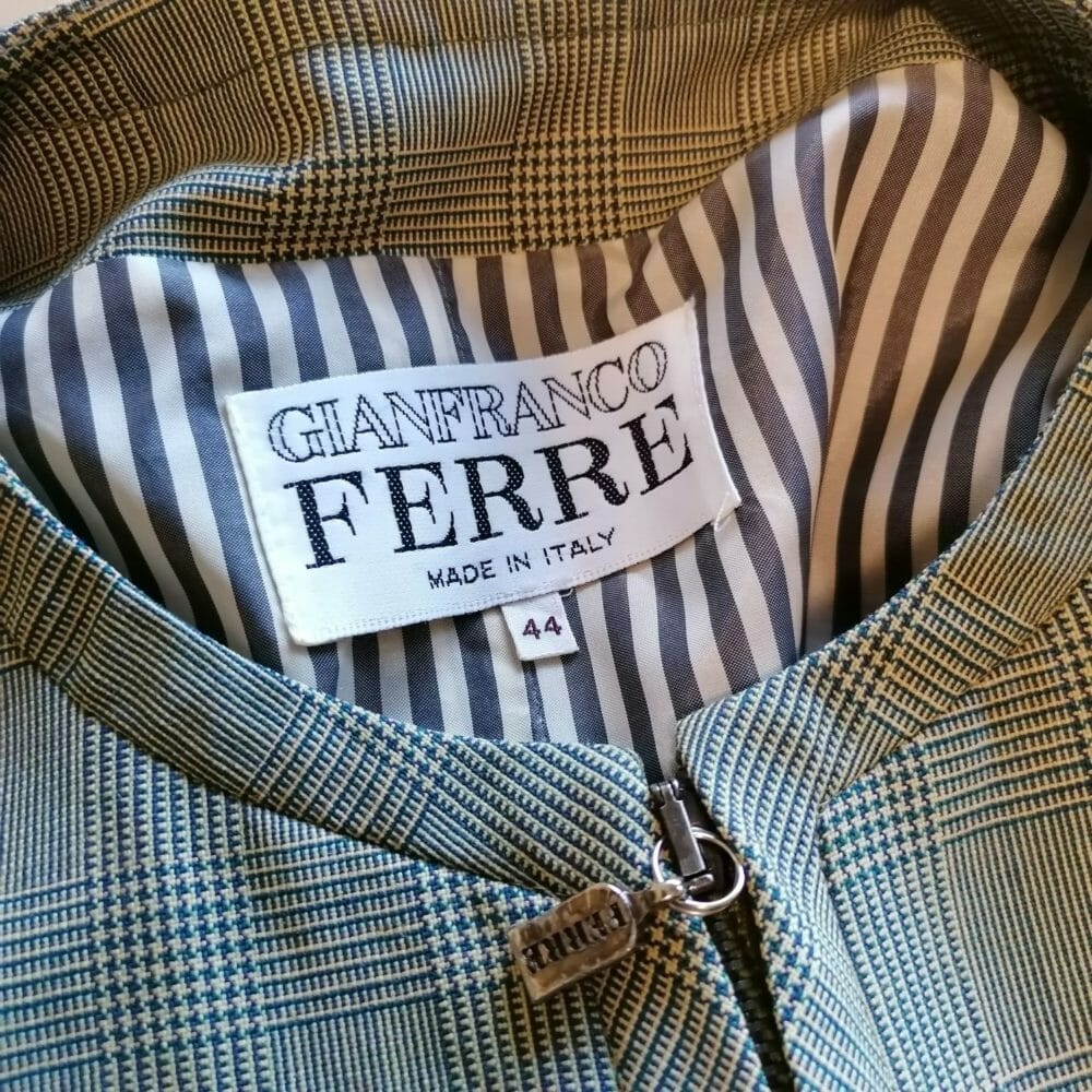 blazer ferrè principe di galles