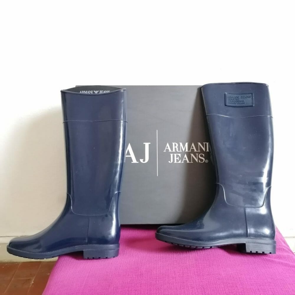 Armani Jeans stivali da pioggia - immagine 3