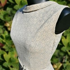 Abito sartoriale lurex con giacchino