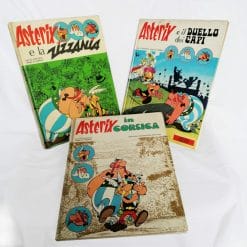 asterix tre volumi vintage