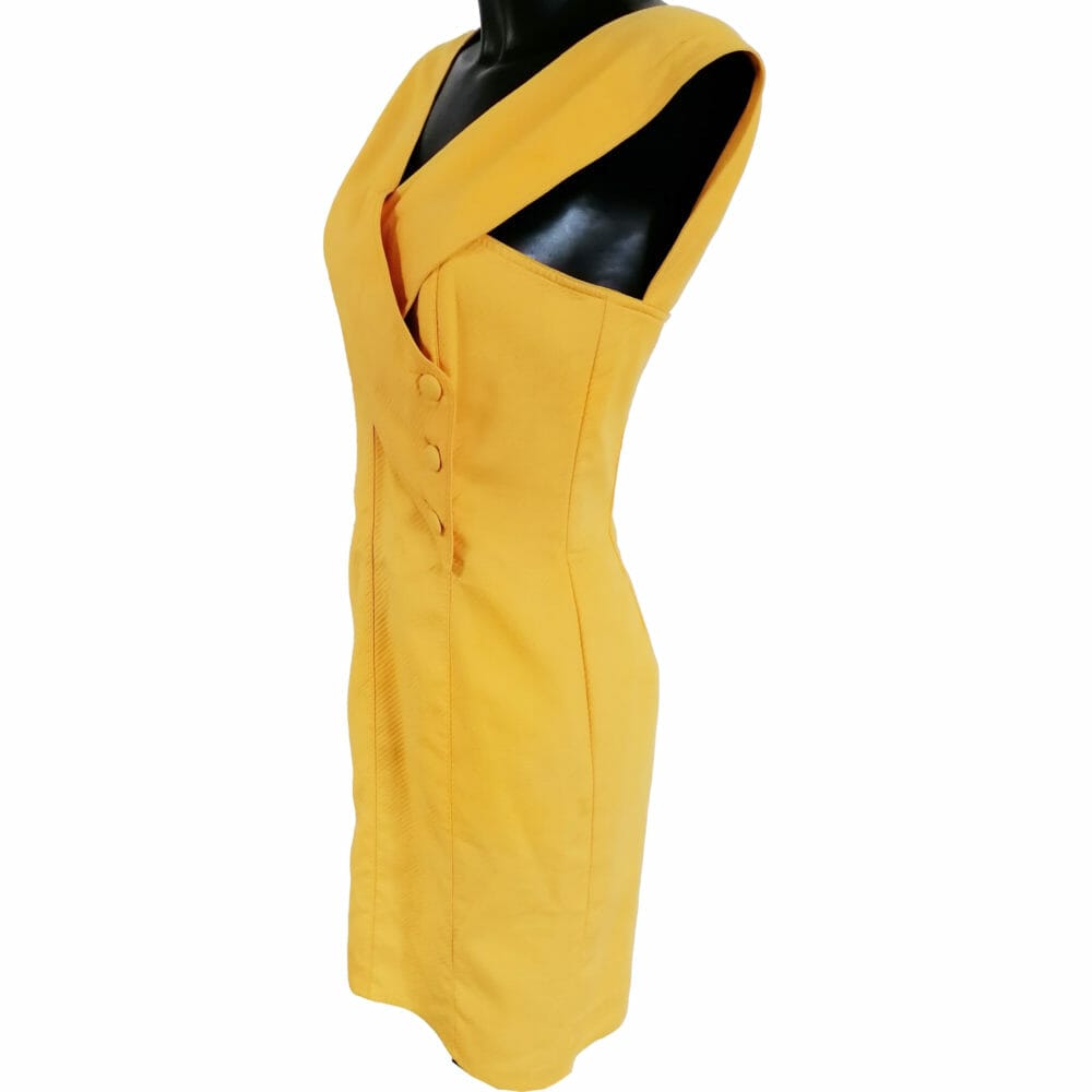 Basile, abito tubino giallo - immagine 3