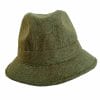 Cappello verde lana e cachemire