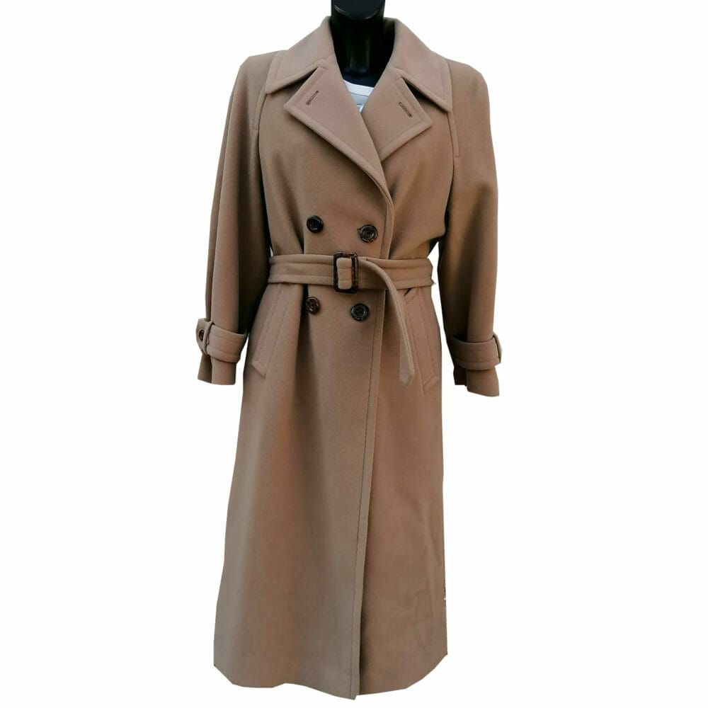 cappotto cammello lana vergine