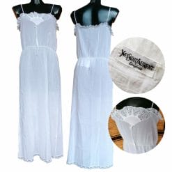 yves saint laurent lingerie vintage