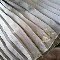 gonna lunga a pieghe in viscosa