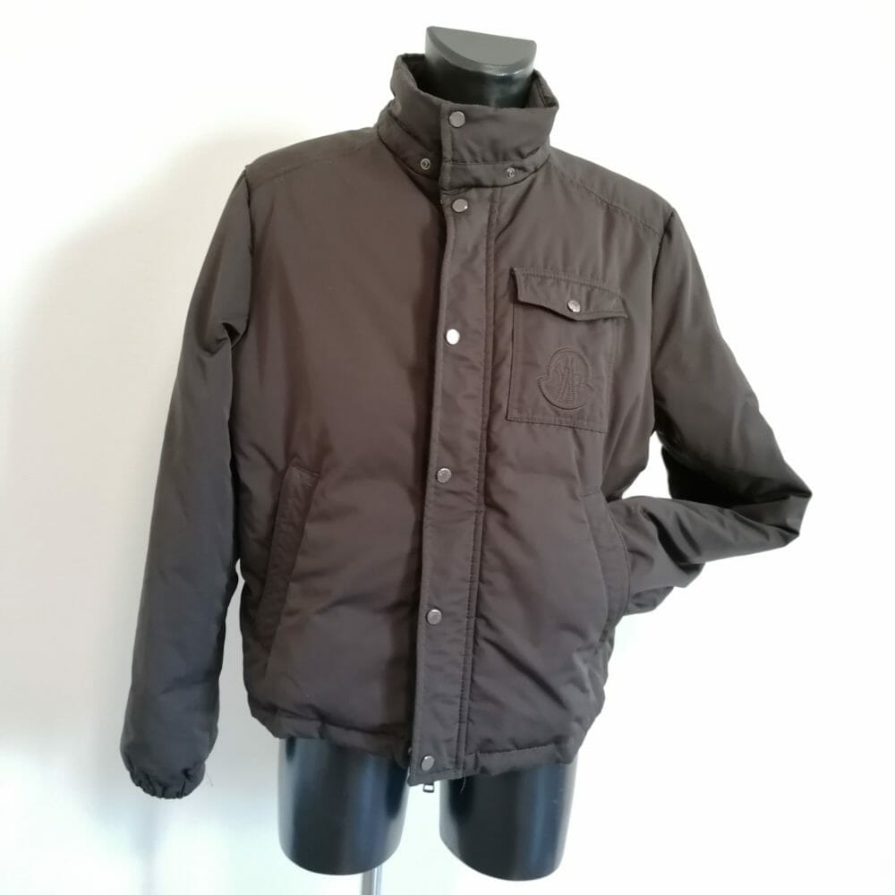 moncler piumino marrone