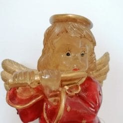 Angelo di Natale che si illumina