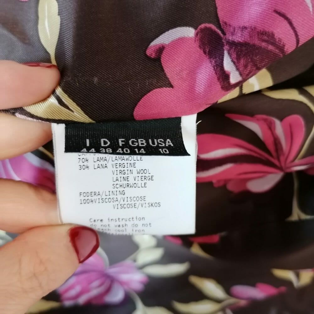 Mariella Burani cappotto in lana di lama - immagine 10