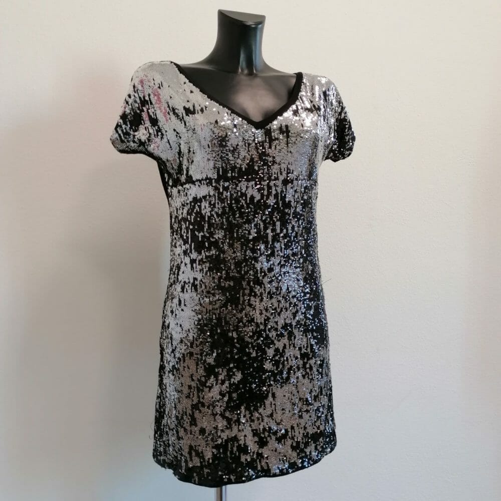 Twin Set Simona Barbieri abito con paillettes - immagine 3