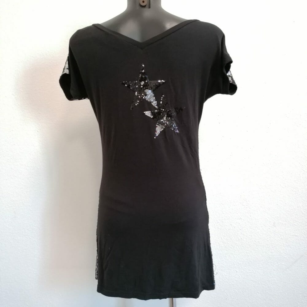 Twin Set Simona Barbieri abito con paillettes - immagine 2