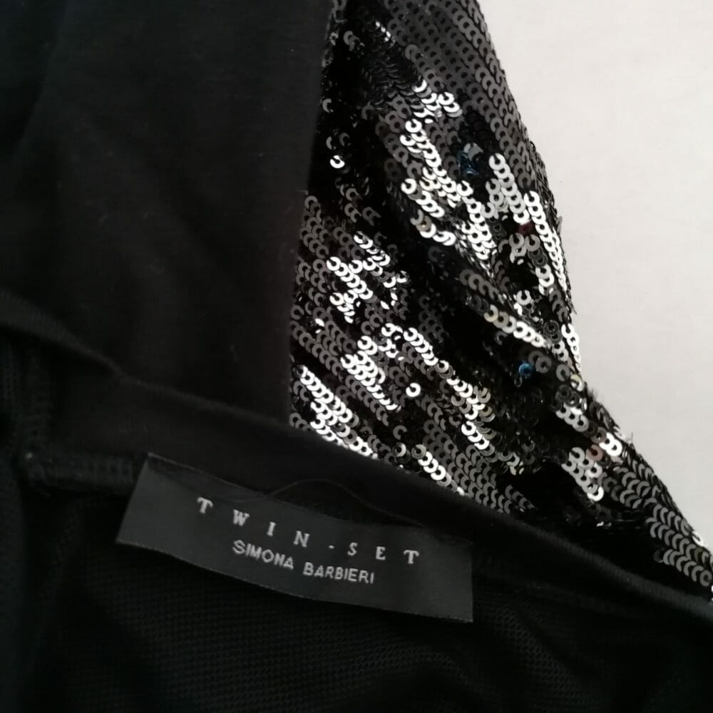 Twin Set Simona Barbieri abito con paillettes - immagine 10