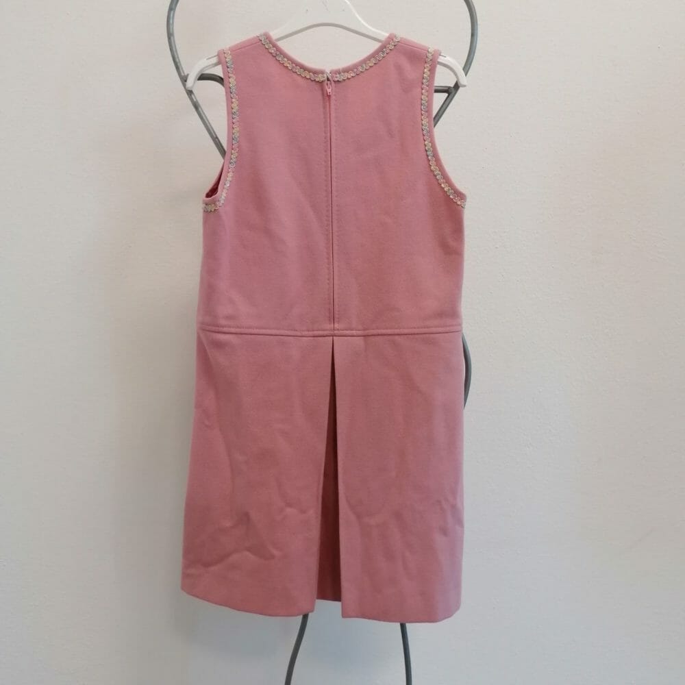 Completo sartoriale rosa abito e giacca - immagine 6