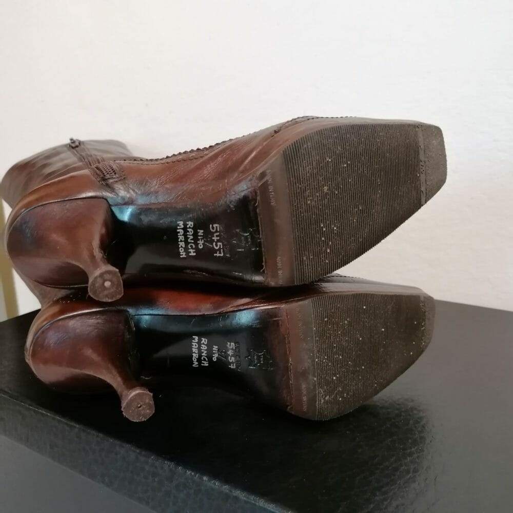 Nebuloni per Flavio Zanasca stivali di pelle - immagine 11