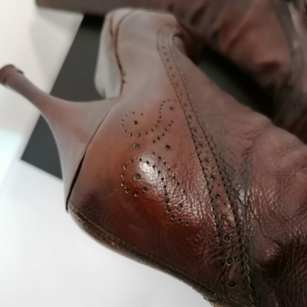 Nebuloni per Flavio Zanasca stivali di pelle - immagine 3