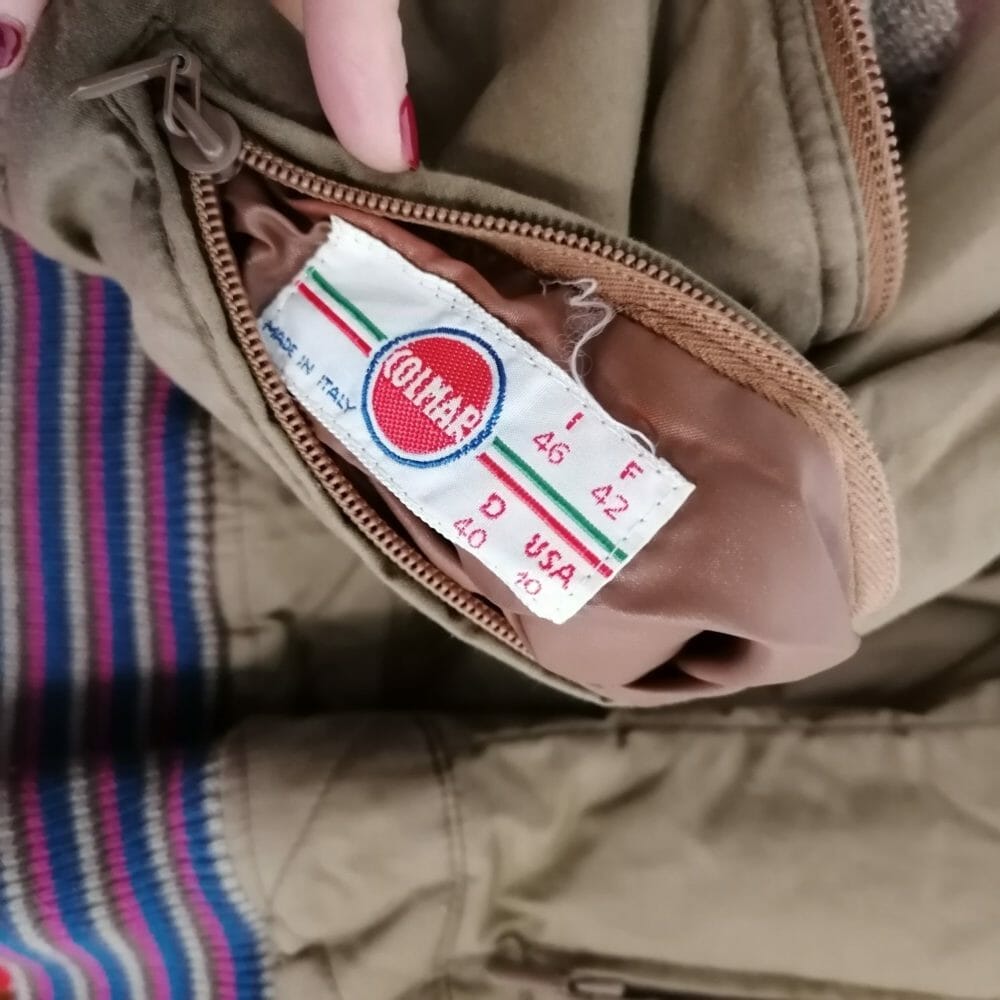 colmar giubbotto duble face