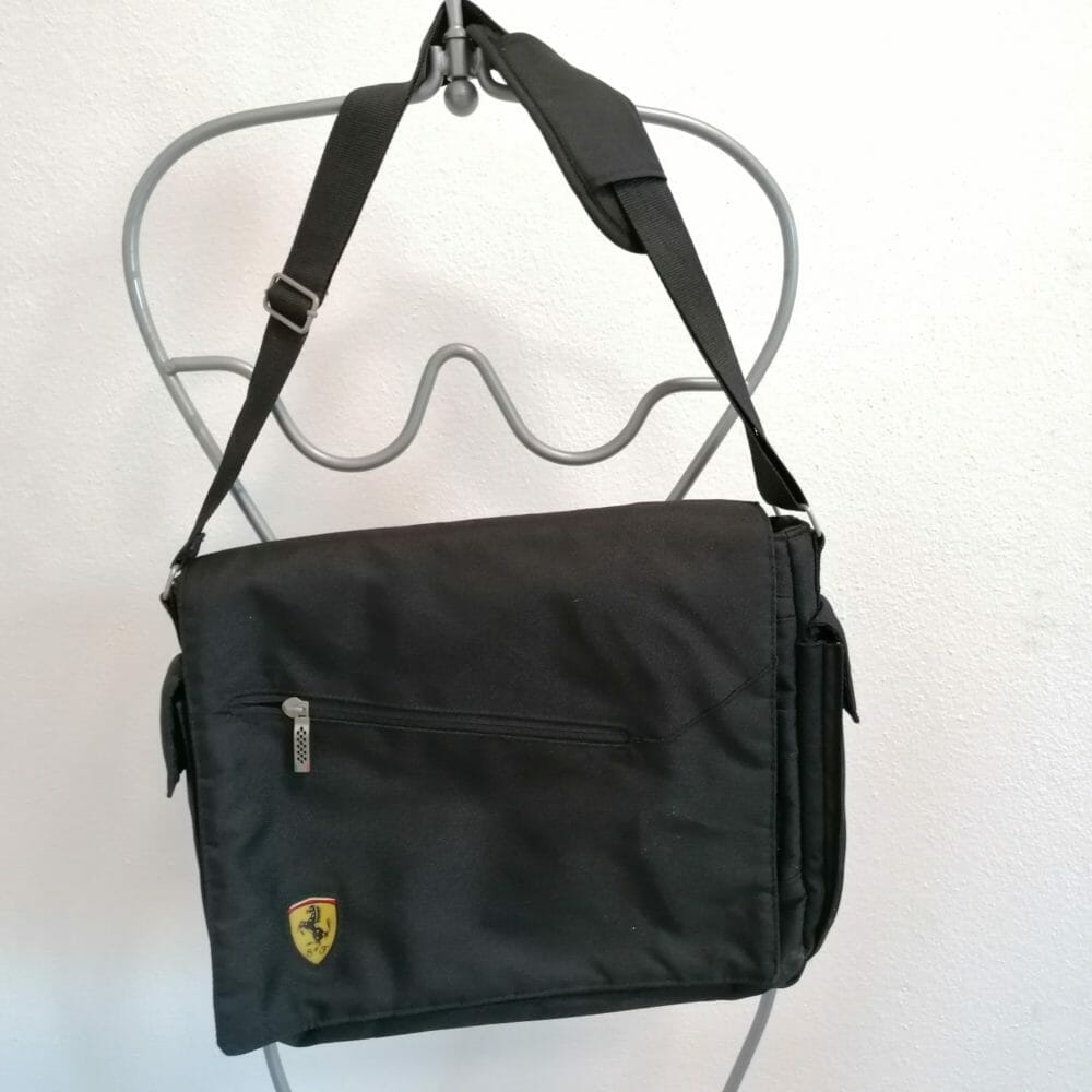 messanger bag tracolla ferrari