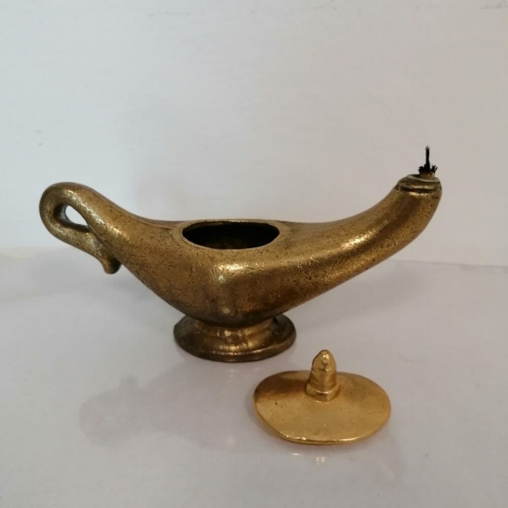 Lampada ad olio antica - immagine 2