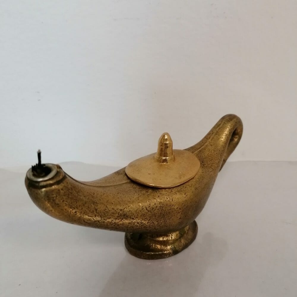 Lampada ad olio antica - immagine 3