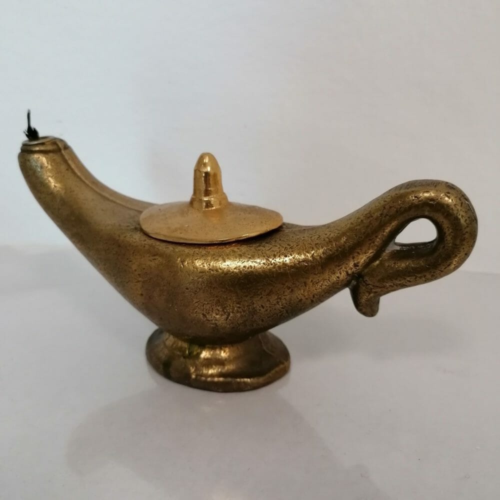 Lampada ad olio antica - immagine 4