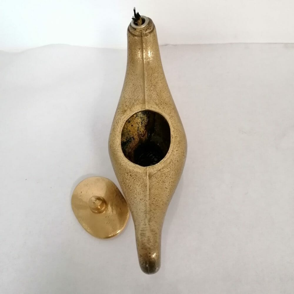 Lampada ad olio antica - immagine 5