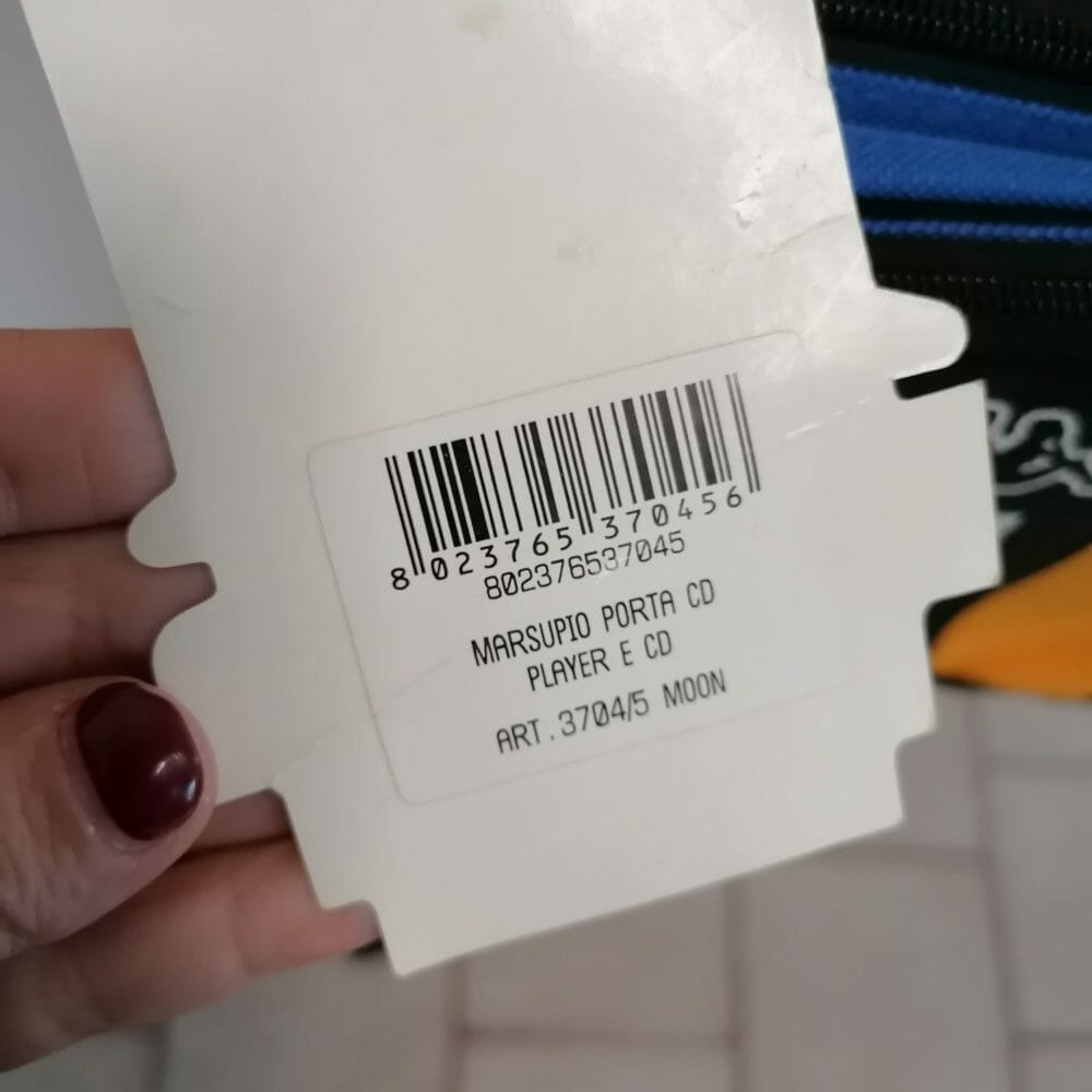 kappa marsupio porta cd vintage