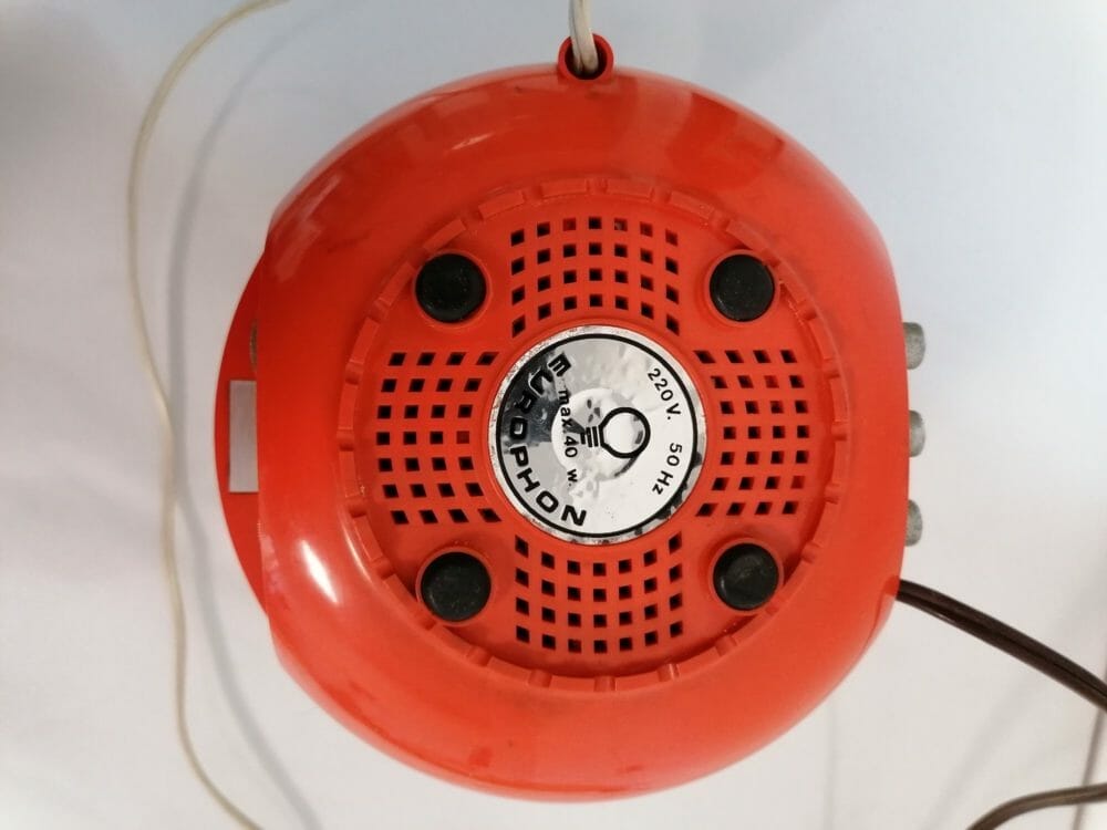 Europhon radio lampada anni 70 - immagine 5