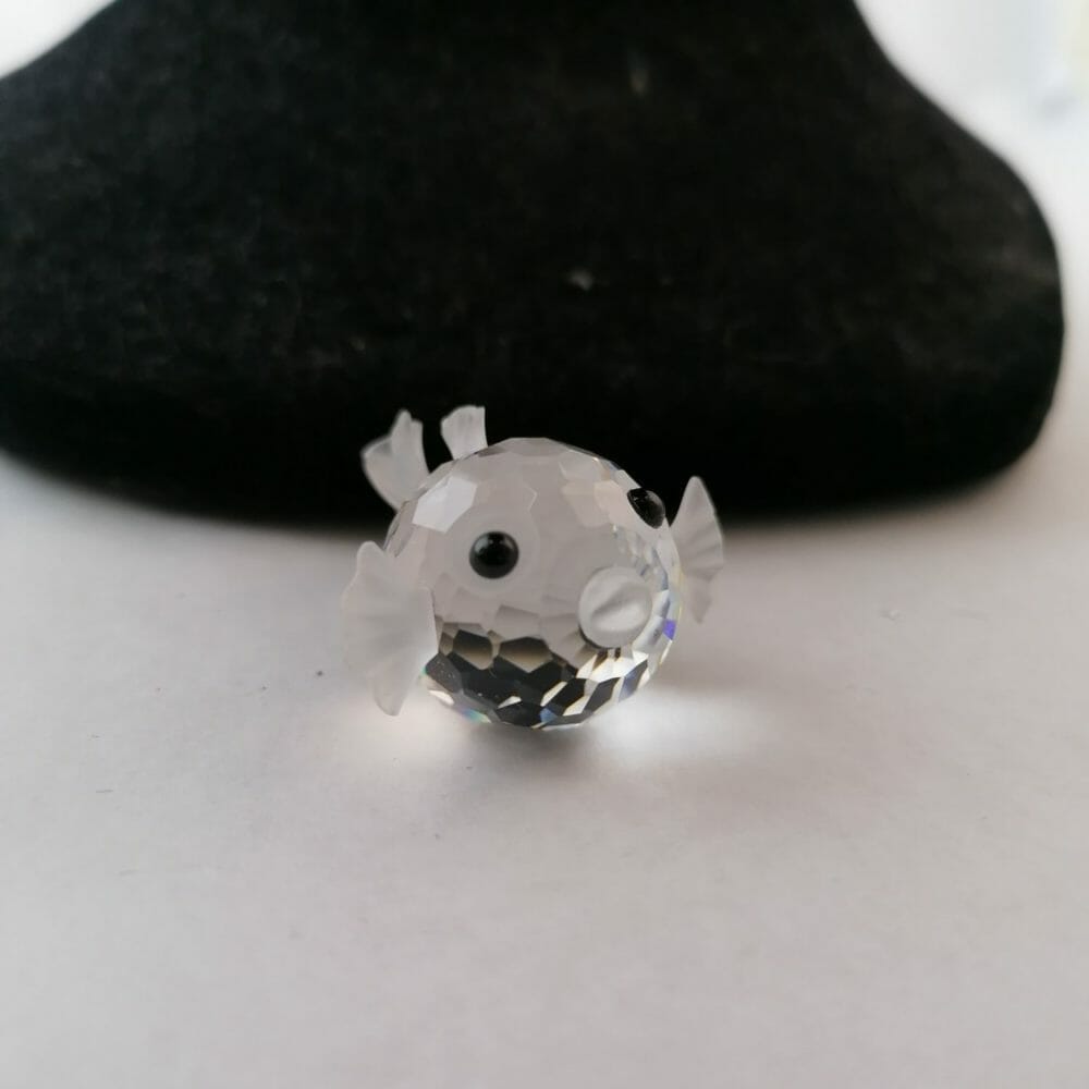 Swarovski, pesce palla di cristallo