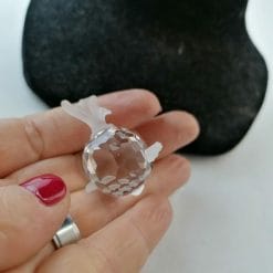 Swarovski, pesce palla di cristallo