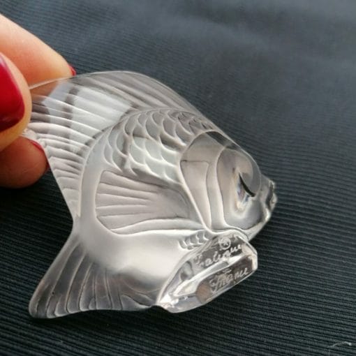 Lalique, pesce di cristallo