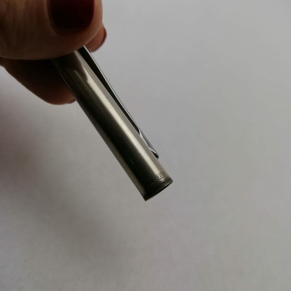 Penna a sfera Aurora in argento - immagine 5