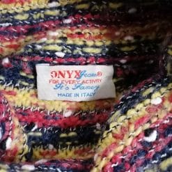 onyx, maglione vintage a righe