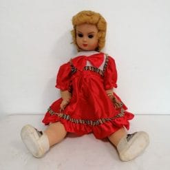 bambola da collezione in celluloide anni 50