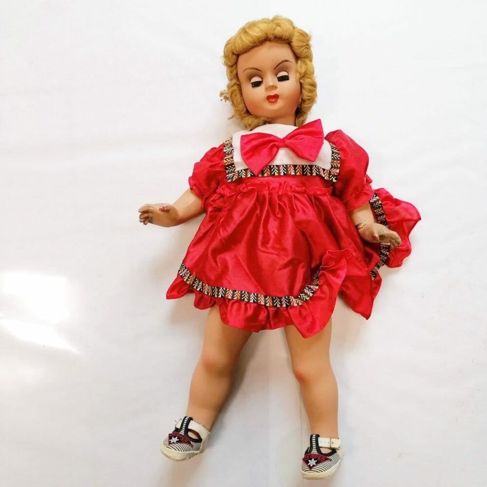 Bambola in celluloide anni 50 - immagine 3