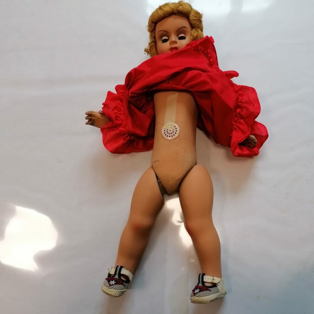 Bambola in celluloide anni 50 - immagine 4