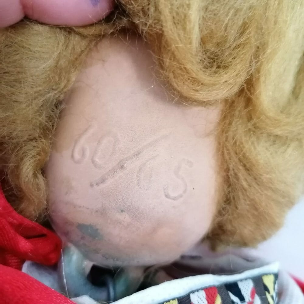 Bambola in celluloide anni 50 - immagine 9