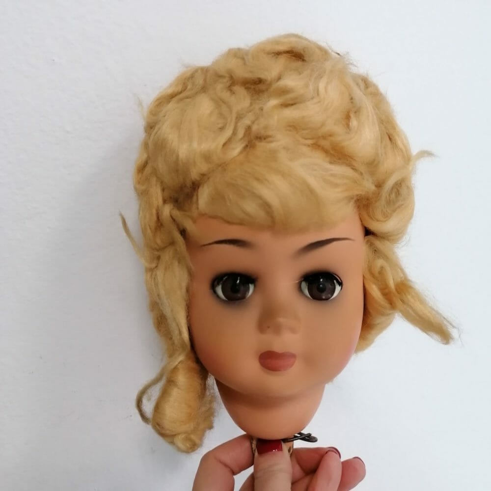 Bambola da riparare in celluloide anni 50 - immagine 6