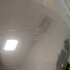 centrotavola portafrutta in acciaio inox vintage