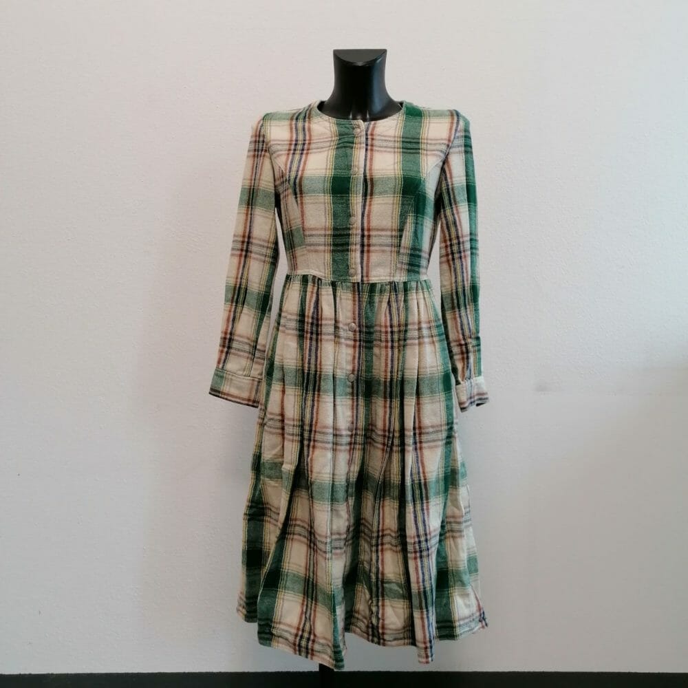 eddie pen abito a quadri in flanella