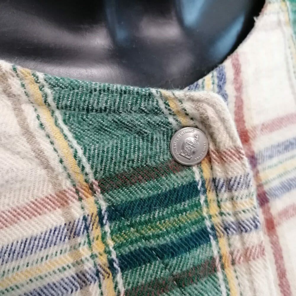 Vestito in flanella a quadri - immagine 7