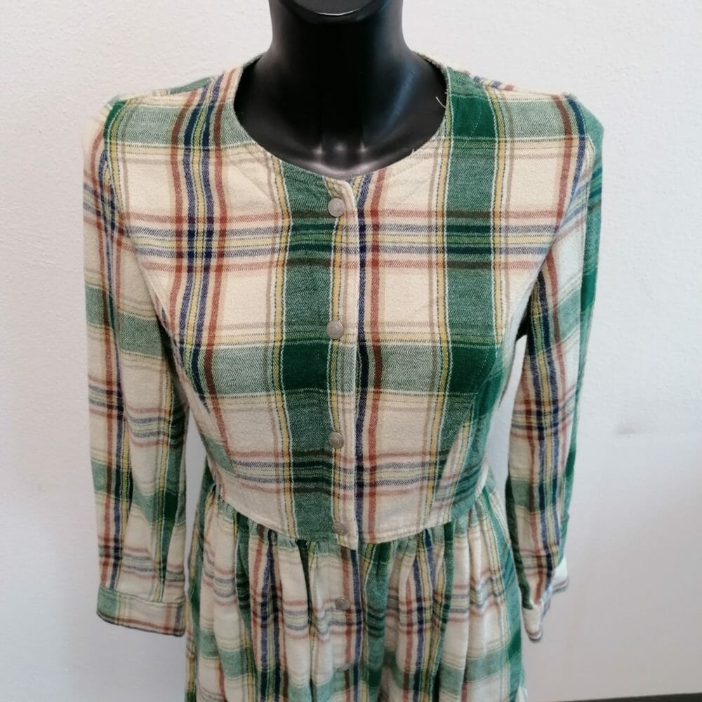 eddie pen abito a quadri in flanella