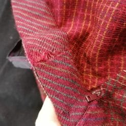 tailleur completo vintage con fiocco al collo