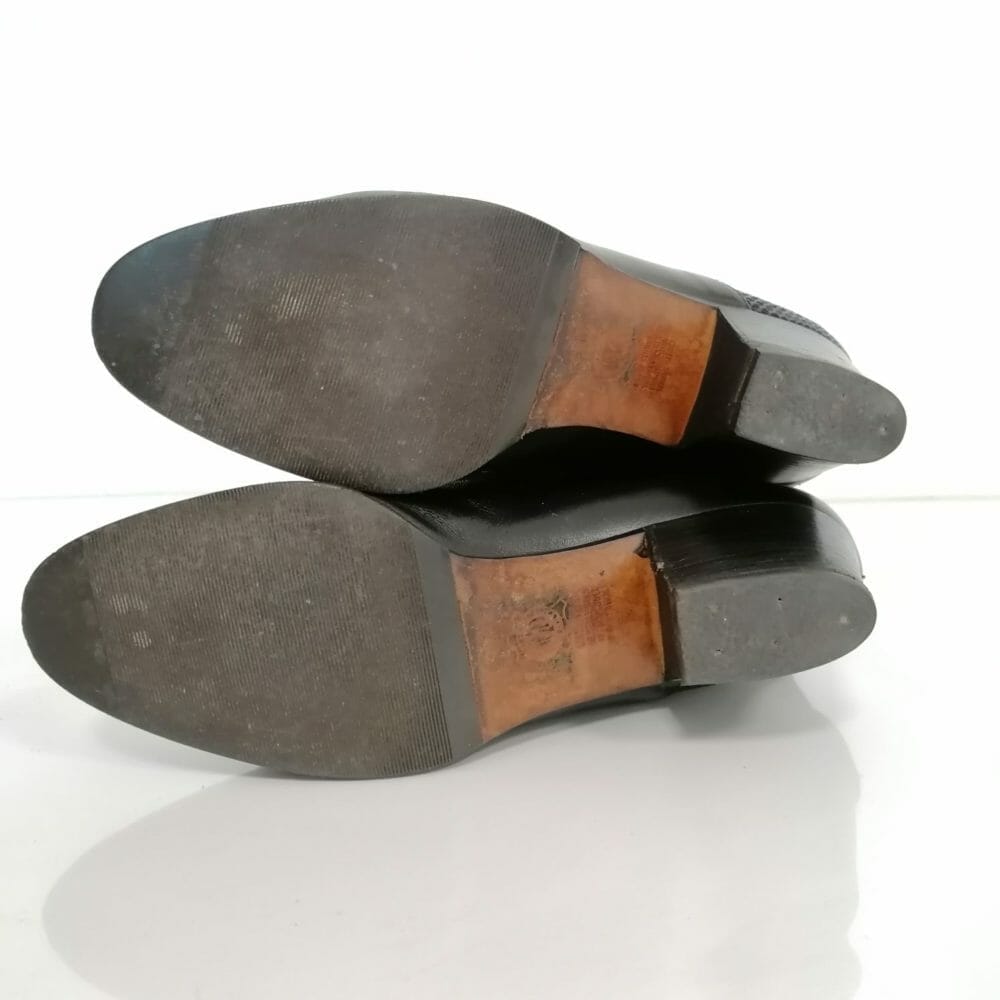 Stivali in pelle tacco 5 cm - immagine 6