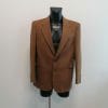 blazer uomo cammello lana merino