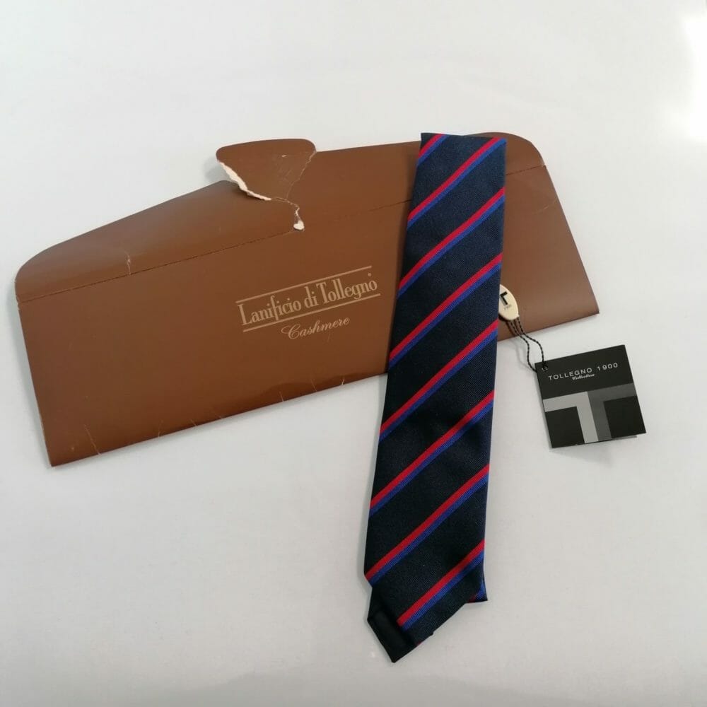 tollegno 1900 cravatta nuova