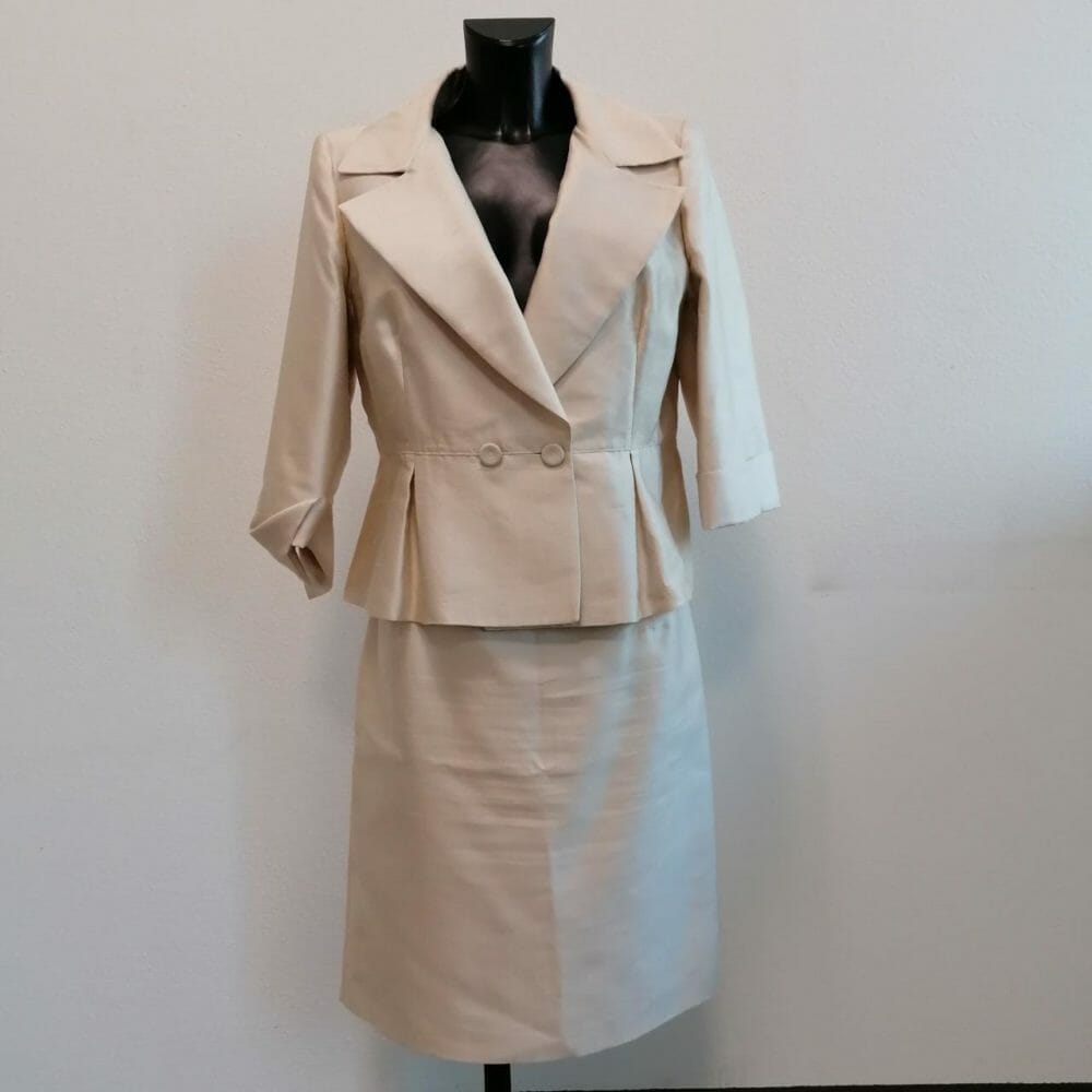 tailleur di seta vintage