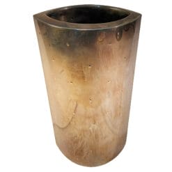 Elegante vaso decorato in argento '925 firmato