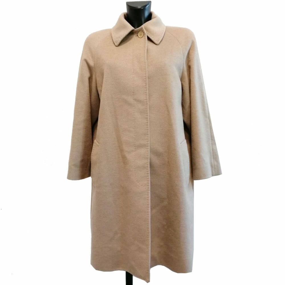 cachemire cappotto colombo beige